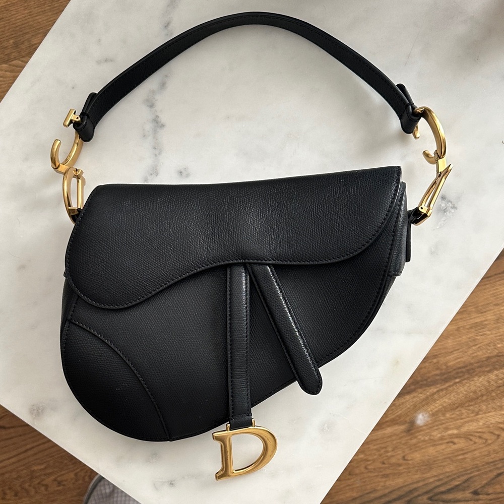 Black Saddle Bag